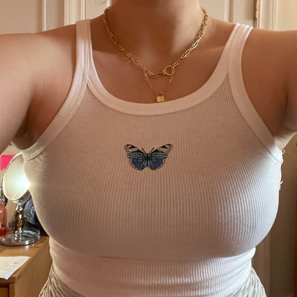 AMAZ BUTTERFLY CROP TOP 🦋 🦋🦋